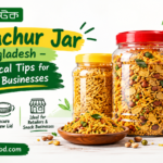 Chanachur jar Bangladesh – food-grade plastic jars for snacks and chanachur