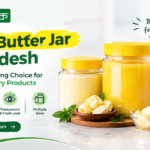 Plastic butter jar Bangladesh – food-grade plastic jars for butter and ghee